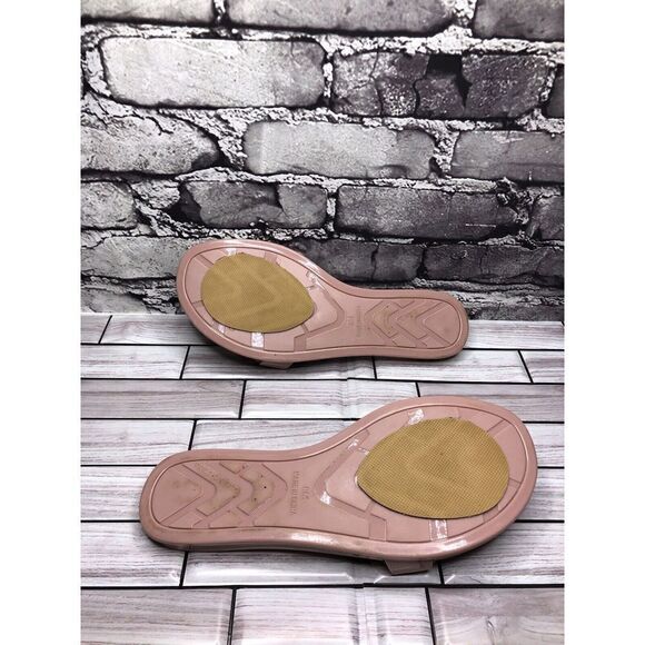 Vince Camuto Evolet Blush Rose Jelly Rubber Thong Sandals Women’s Sz 8M US/39EU - Picture 11 of 16
